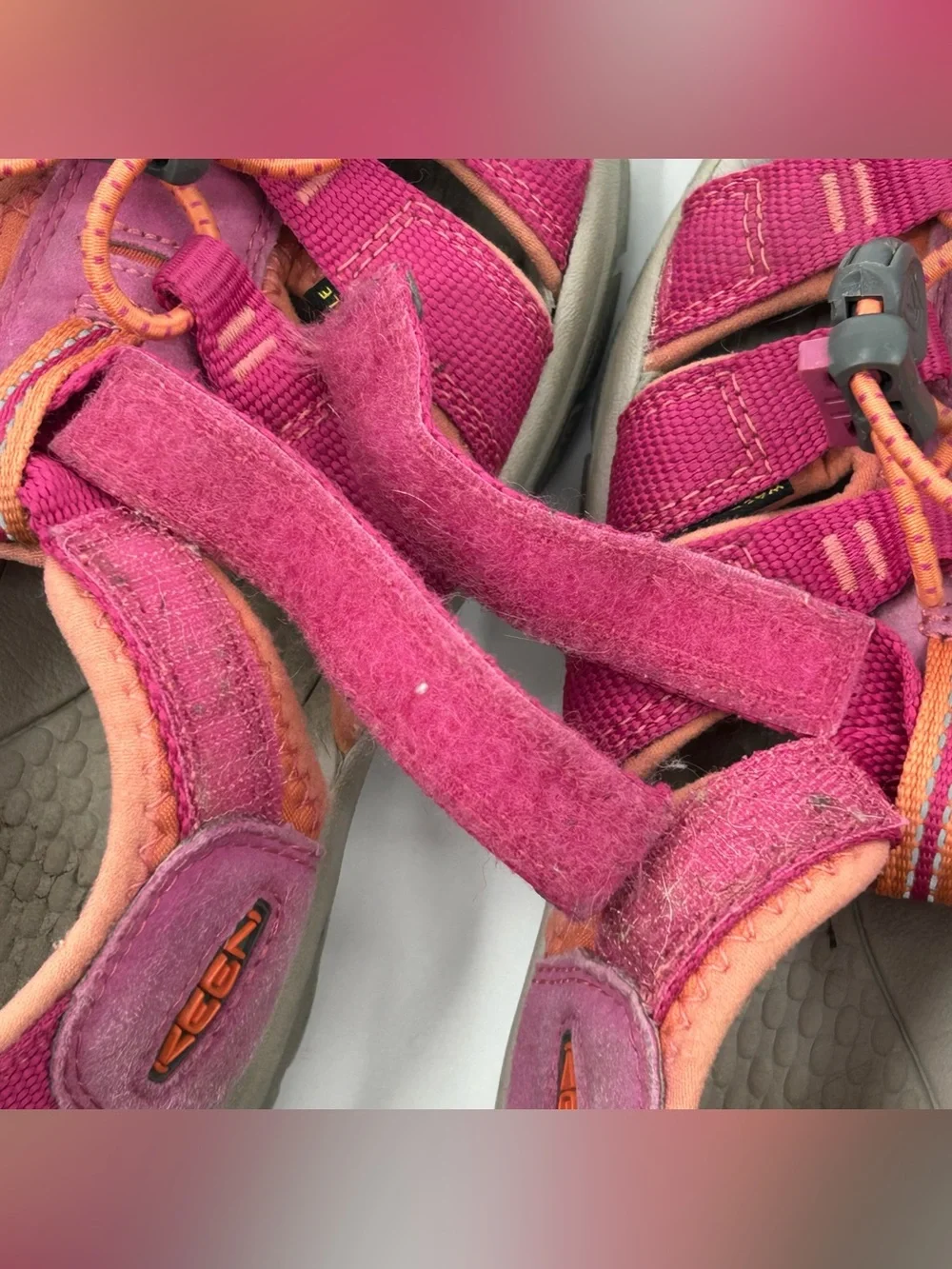 KEEN Kids' Pink Active Sandals Size 4